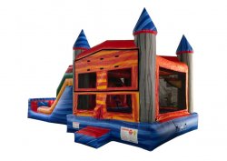 Marble Castle Double Lane Bounce and Slide