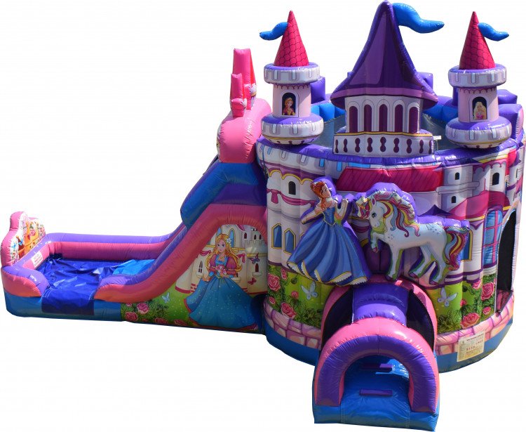 Fairytale Castle Bounce and Slide