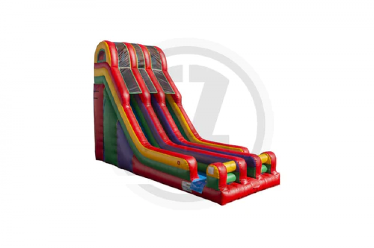 24ft Double Lane Carnival Slide