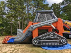 Skid Loader Single Lane Bounce and Waterslide