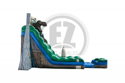 22' Jurassic Rush Single Lane Waterslide