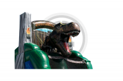 22' Jurassic Rush Single Lane Waterslide