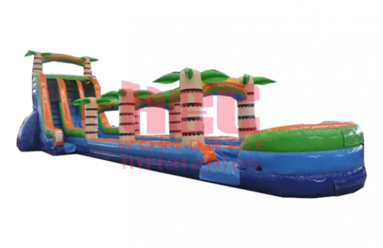 22ft Tropical Falls Double Lane Waterslide