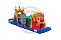 47' Carnival Obstacle Dry Slide