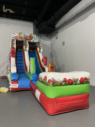 16ft Christmas Slide