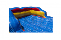 16ft Rainbow Double Lane Dry Slide