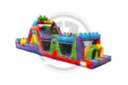 47' Building Block Obstacle Water Slide