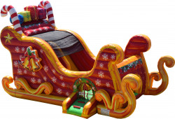 Santa Sleigh Bounce and Slide